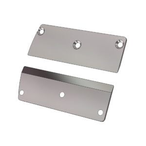 lama per affettare alimenti rettangolare semplice / simple cutter blade for food industry