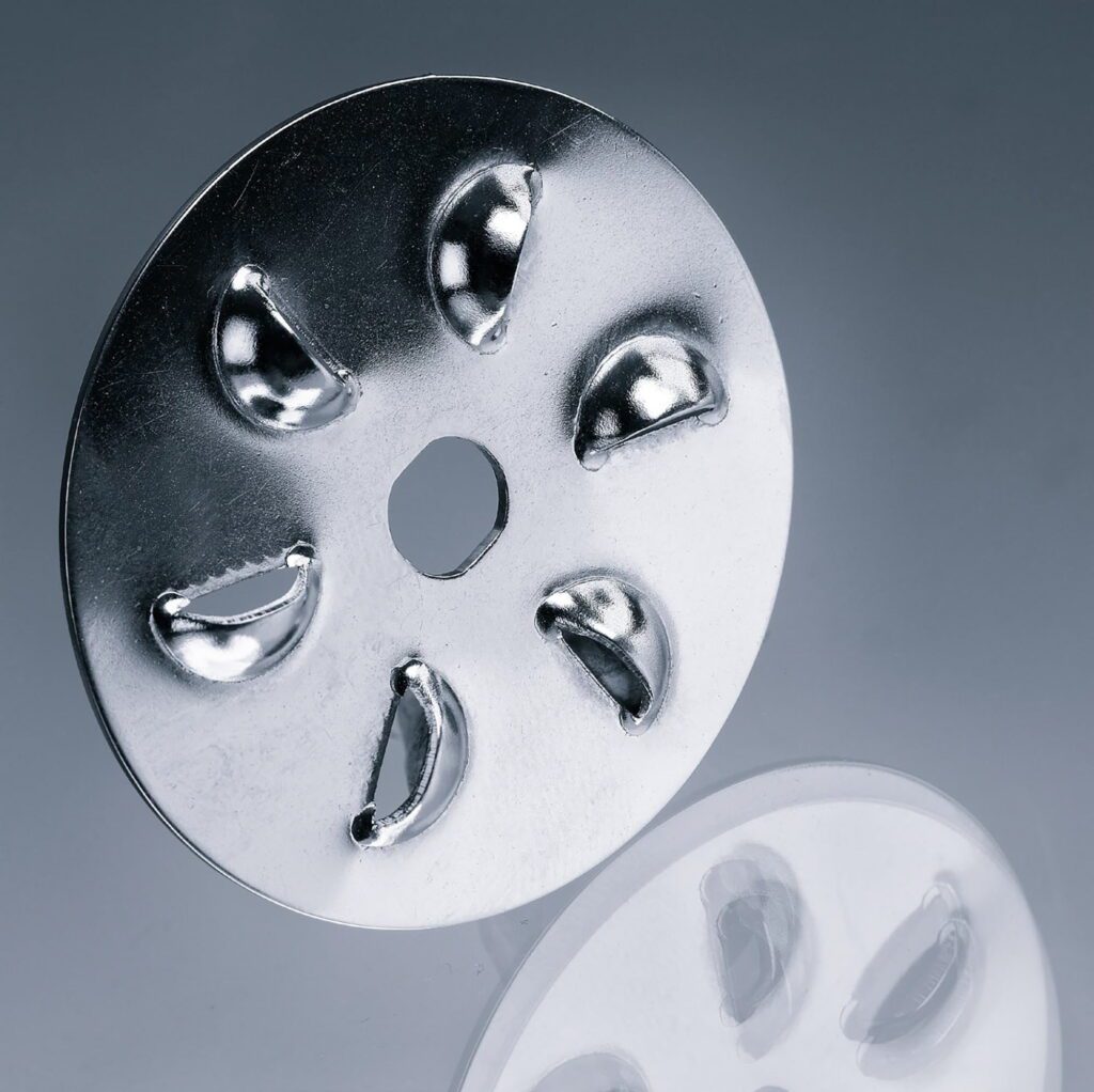 Production of industrial food blades